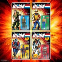 Super7 G.I.Joe ReAction+ Wave 9 Set of 4 Action Figures