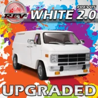 Ramen Economical Van REV05 White 2.0 1/12 Scale Vehicle